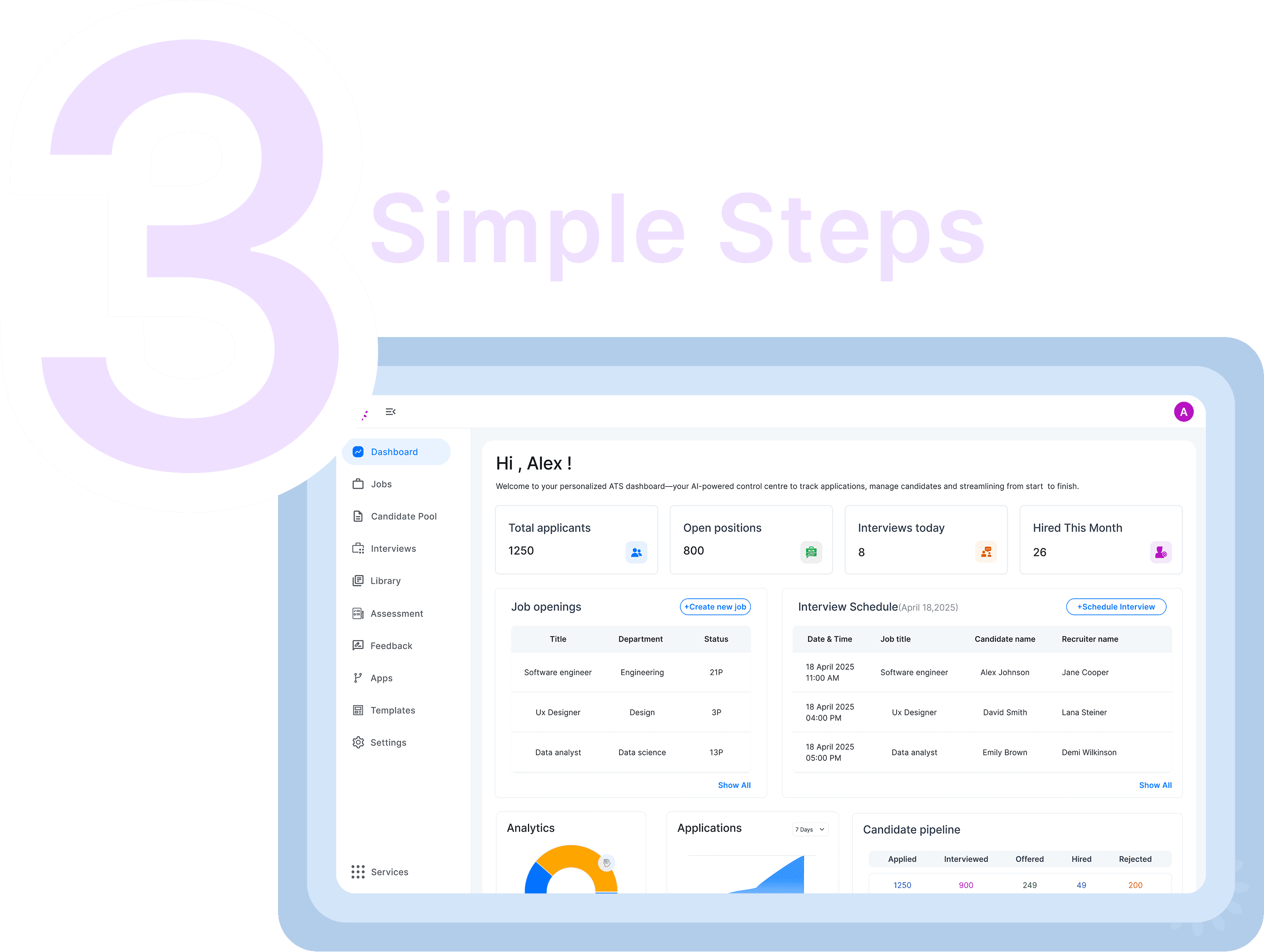 3 simple steps